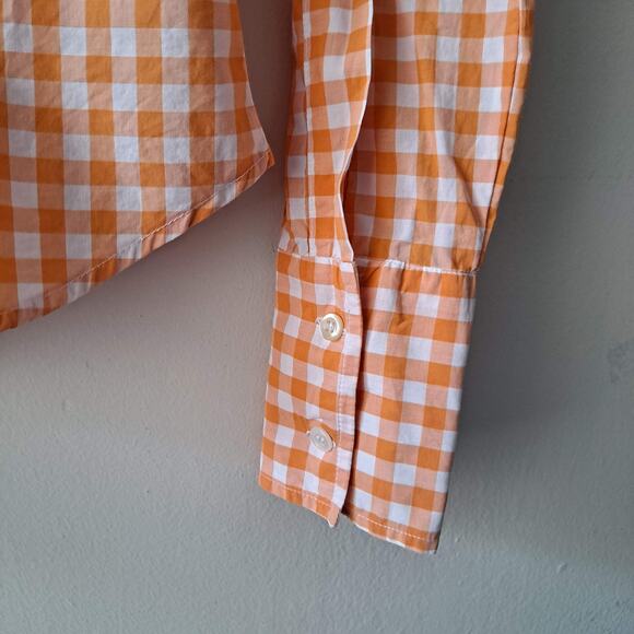 Daniele Alessandrini Bundle of 2 Gingham Plaid Button Up Shirts Womens S & M - Picture 10 of 16